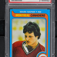 1979 Topps  Hockey #222 Mark Napier - PSA 8 - RC000001483