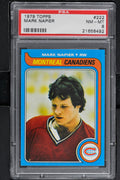 1979 Topps  Hockey #222 Mark Napier - PSA 8 - RC000001483