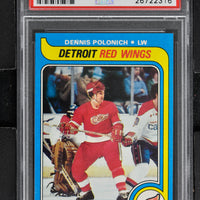 1979 Topps  Hockey #224 Dennis Polonich - PSA 8 - RC000001487
