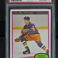 1980 O-Pee-Chee  Hockey #340 Randy Pierce - PSA 9-RC000001552