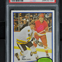 1980 O-Pee-Chee  Hockey #350 Richard Mulhern - PSA 9-RC000001555