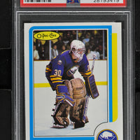 1986 O-Pee-Chee  Hockey #91 Tom Barrasso - PSA 9 OC - RC000001645