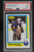 1986 O-Pee-Chee  Hockey #91 Tom Barrasso - PSA 9 OC - RC000001645