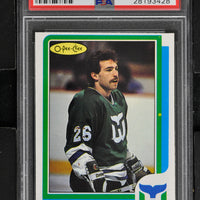 1986 O-Pee-Chee  Hockey #160 Ray Ferraro RC - PSA 8 OC - RC000001655