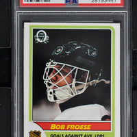 1986 O-Pee-Chee  Hockey #263 Bob Froese - Goals Against Average Leaders - PSA 9 OC - RC000001671