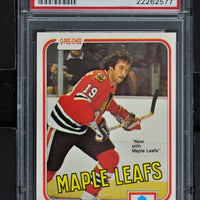 1981 O-Pee-Chee  Hockey #324 Ron Sedlbauer - PSA 8 - RC000001787