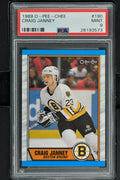 1989 O-Pee-Chee  Hockey #190 Craig Janney RC - PSA 9 - RC000001864