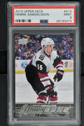 2015 Upper Deck Series 1 Hockey #213 Henrik Samuelsson RC - PSA 9 - RC000001906