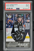 2015 Upper Deck Series 1 Hockey #216 Nick Shore RC - PSA 9 - RC000001907