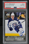 2015 Upper Deck Series 1 Hockey #227 Nicolas Petan RC - PSA 10 - RC000001910