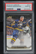 2015 Upper Deck Series 1 Canvas Hockey #C10 Zemgus Girgensons - PSA 10 - RC000001917