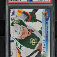 2016 Upper Deck Series 1 Canvas Hockey #C46 Charlie Coyle - PSA 10 - RC000001954