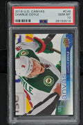 2016 Upper Deck Series 1 Canvas Hockey #C46 Charlie Coyle - PSA 10 - RC000001954