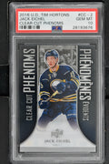 2016 Upper Deck Tim Hortons Clear Cut Phenoms Hockey #CC-2 Jack Eichel - PSA 10 - RC000002007