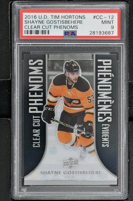 2016 Upper Deck Tim Hortons Clear Cut Phenoms Hockey #CC-12 Shayne Gostisbehere - PSA 9 - RC000002018