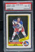 1976 O-Pee-Chee - WHA  Hockey #7 Barry Long - PSA 8 - RC000002098