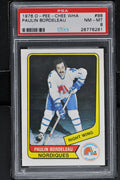 1976 O-Pee-Chee - WHA  Hockey #98 Paulin Bordeleau - PSA 8 - RC000002101