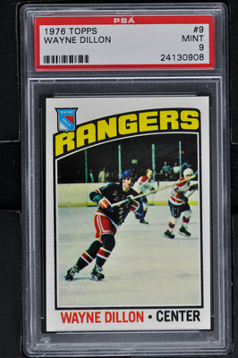 1976 Topps  Hockey #9 Wayne Dillon - PSA 9 - RC000002102