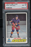 1977 O-Pee-Chee  Hockey #52 Gary Croteau - PSA 8 - RC000002109