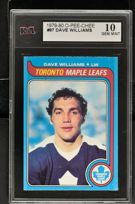 1979 O-Pee-Chee  Hockey #97 Dave Williams - KSA 10