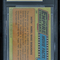 1980 Topps Star Wars ESB Series 2 #259 Hoth Rebel Base Sequence - MNT 9
