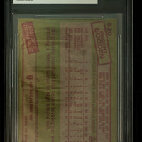 1985 Topps  Baseball #620 Dwight Gooden (RC) - MNT 8.5
