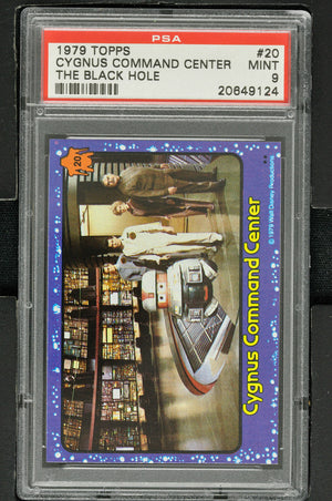 1979 - Topps The Black Hole #20 Cyngus Command Center - PSA 9