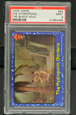 1979 - Topps The Black Hole #63 The Hydroponic Gardens - PSA 9