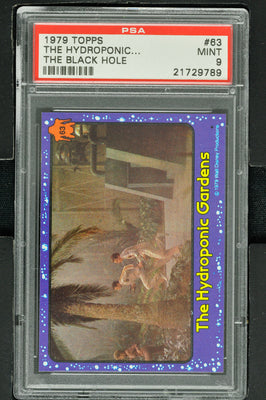 1979 - Topps The Black Hole #63 The Hydroponic Gardens - PSA 9