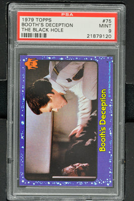 1979 - Topps The Black Hole #75 Booth's Deception - PSA 9