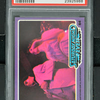 1978 - Donruss Saturday Night Fever #64 Tony and Stephanie From Below - PSA 8