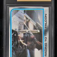 1980 Topps Star Wars ESB Series 2 - #185 Racing To The Falcon MNT 9