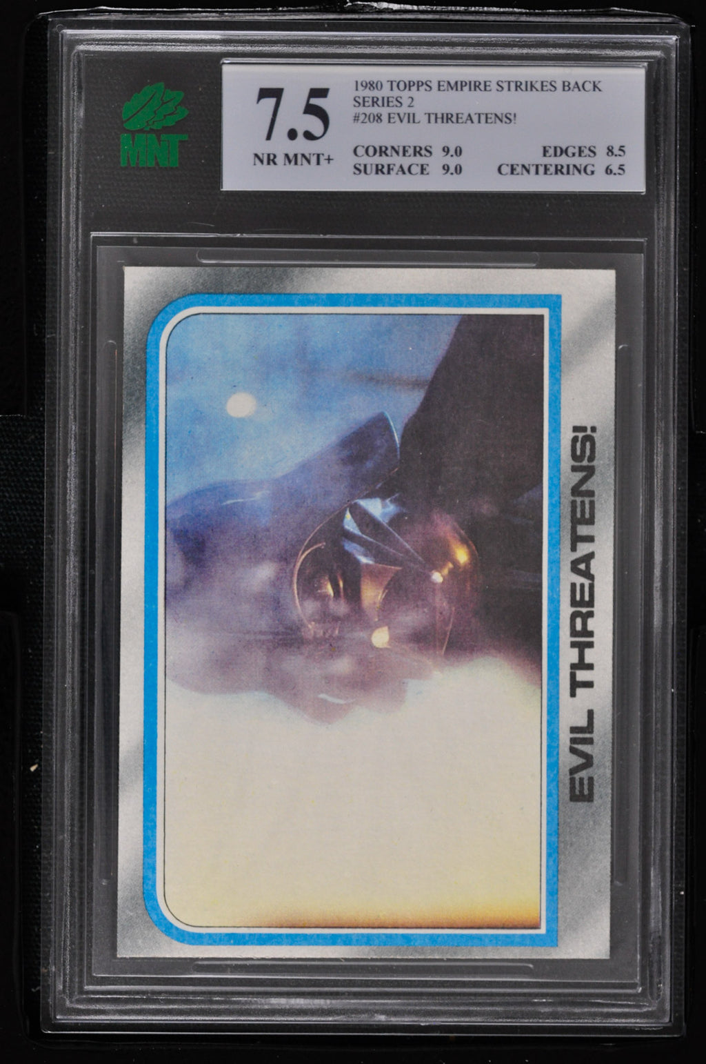 1980 Topps Star Wars ESB Series 2 - #208 Evil Threatens! MNT 7.5