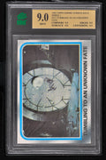 1980 Topps Star Wars ESB Series 2 - #222 Tumbling To An Unknown Fate - MNT 9