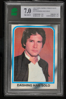 1980 Topps Star Wars ESB Series 2 - #233 Dashing Han Solo - MNT 7