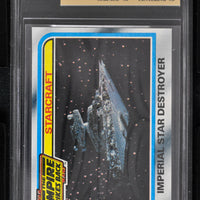 1980 Topps Star Wars ESB Series 2 - #136 Imperial Star Destroyer - MNT 9