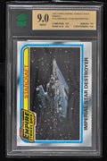 1980 Topps Star Wars ESB Series 2 - #136 Imperial Star Destroyer - MNT 9