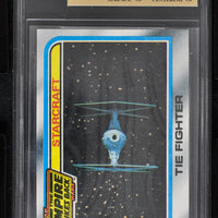 1980 Topps Star Wars ESB Series 2 - #141 TIE Fighter - MNT 9