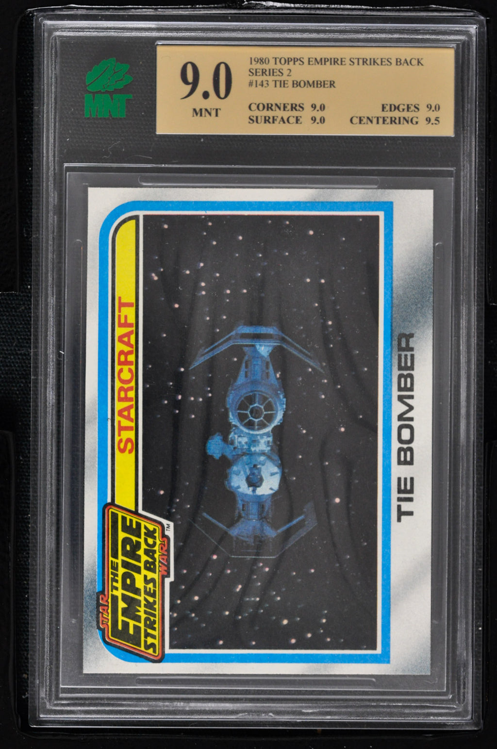 1980 Topps Star Wars ESB Series 2 - #143 TIE Bomber - MNT 9