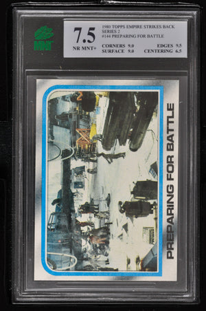 1980 Topps Star Wars ESB Series 2 - #144 Preparing For Battle - MNT 7.5