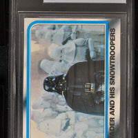 1980 Topps Star Wars ESB Series 2 #165 Vader and His Snowtroopers - MNT 8