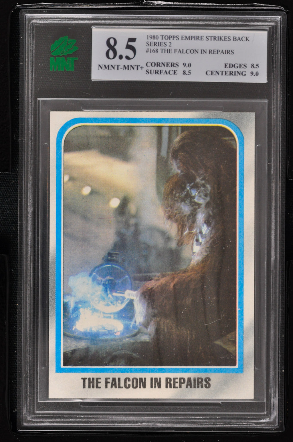 1980 Topps Star Wars ESB Series 2 #168 The Falcon in Repairs - MNT 8.5