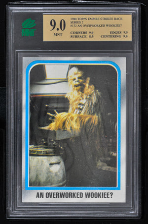 1980 Topps Star Wars ESB Series 2 #172 An Overworked Wookiee  - MNT 9
