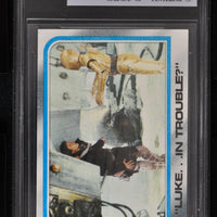 1980 Topps Star Wars ESB Series 2 #176 "Luke...In Trouble?" - MNT 8