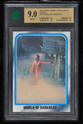 1980 Topps Star Wars ESB Series 2 #182 World of Darkness - MNT 9