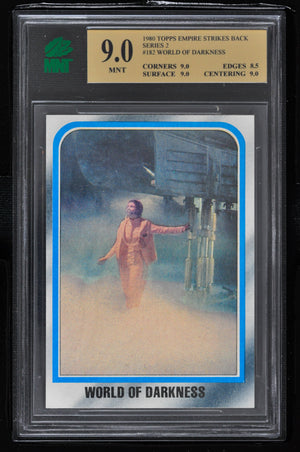 1980 Topps Star Wars ESB Series 2 #182 World of Darkness - MNT 9