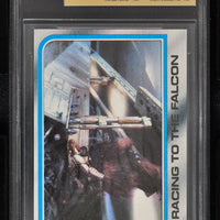 1980 Topps Star Wars ESB Series 2 #185 Racing to the Falcon - MNT 9