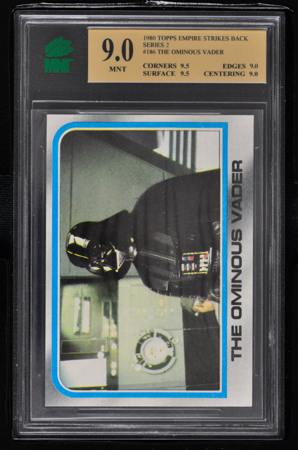 1980 Topps Star Wars ESB Series 2 #186 The Ominous Vader - MNT 9