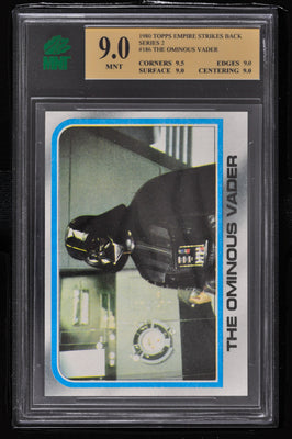 1980 Topps Star Wars ESB Series 2 #186 The Ominous Vader - MNT 9