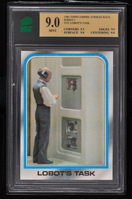 1980 Topps Star Wars ESB Series 2 #191 Lobot's Task - MNT 9